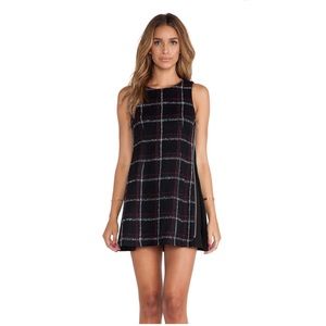 BCBGeneration Multi-way dress in multi black tweed
